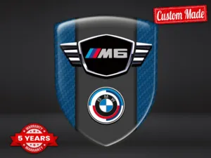 BMW Adesivi Logo Personalizzati Eleganti Regolabili Robusti